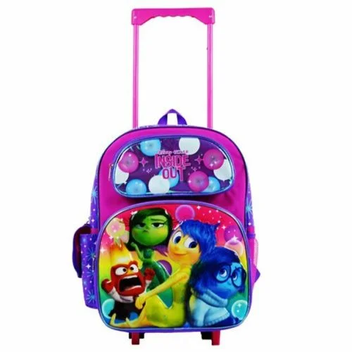 Inside out trolley school bags